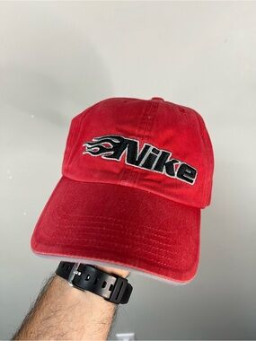 Vintage Nike Flames Dad Hat
